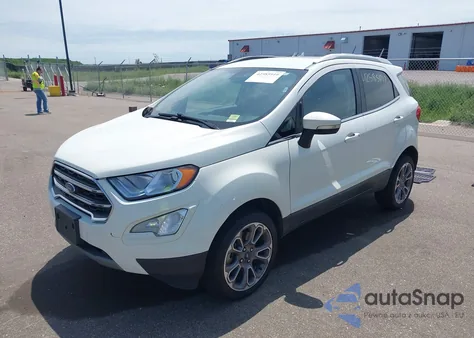 2020 Ford Ecosport Titanium from USA, damaged, VIN MAJ6S3KLXLC355327